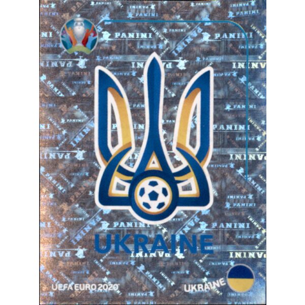 EM 2020 Preview - Sticker UKR1 - Wappen - Ukraine