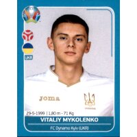 EM 2020 Preview - Sticker UKR13 - Vitaliy Mykolenko -...