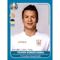 EM 2020 Preview - Sticker UKR16 - Yevhen Konoplyanka -...