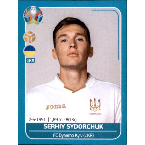 EM 2020 Preview - Sticker UKR19 - Serhiy Sydorchuk - Ukraine