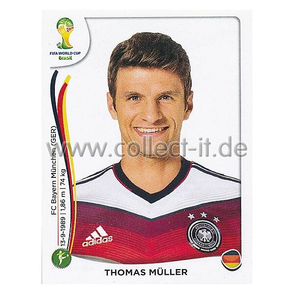 WM 2014 - Sticker 505 - Thomas Müller