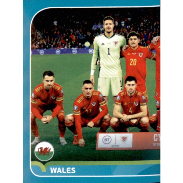 EM 2020 Preview - Sticker WAL2 - Line-up 1/2 - Wales