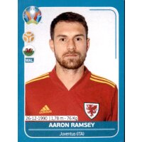 EM 2020 Preview - Sticker WAL18 - Aaron Ramsey - Wales