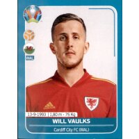 EM 2020 Preview - Sticker WAL22 - Will Vauks - Wales