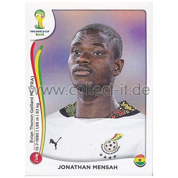 WM 2014 - Sticker 530 - Jonathan Mensah