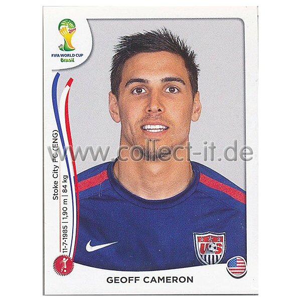 WM 2014 - Sticker 548 - Geoff Cameron