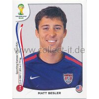 WM 2014 - Sticker 551 - Matt Besler