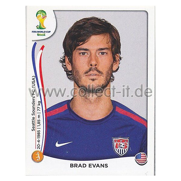 WM 2014 - Sticker 556 - Brad Evans