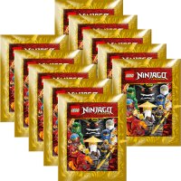 LEGO Ninjago - Legacy - Sammelsticker - 10 Tüten