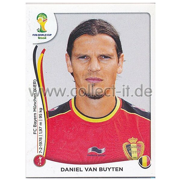 WM 2014 - Sticker 570 - Daniel Van Buyten