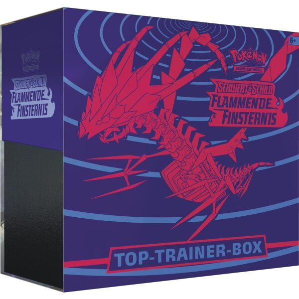 Schwert & Schild Flammende Finsternis - Top Trainer Box - Deutsch