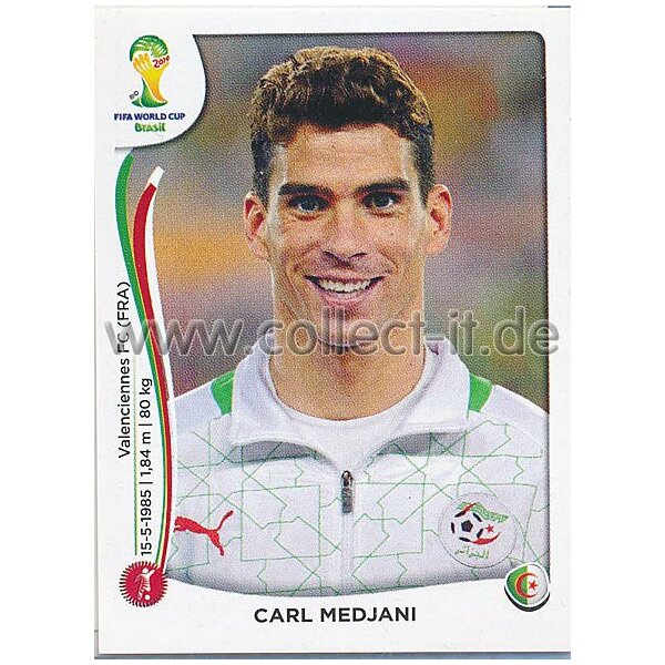 WM 2014 - Sticker 587 - Carl Medjani