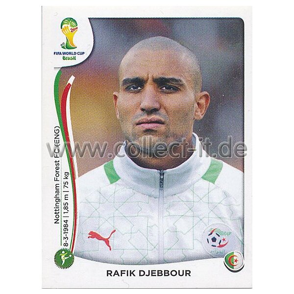 WM 2014 - Sticker 598 - Rafik Djebbour