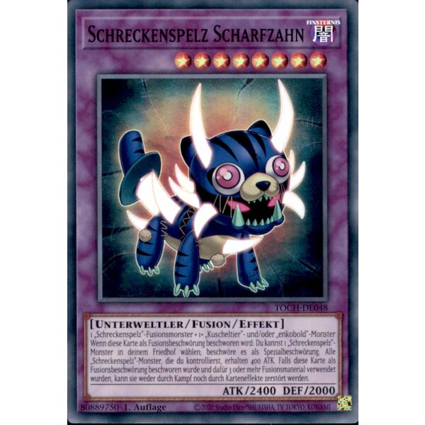 TOCH-DE048 - Schreckenspelz Scharfzahn