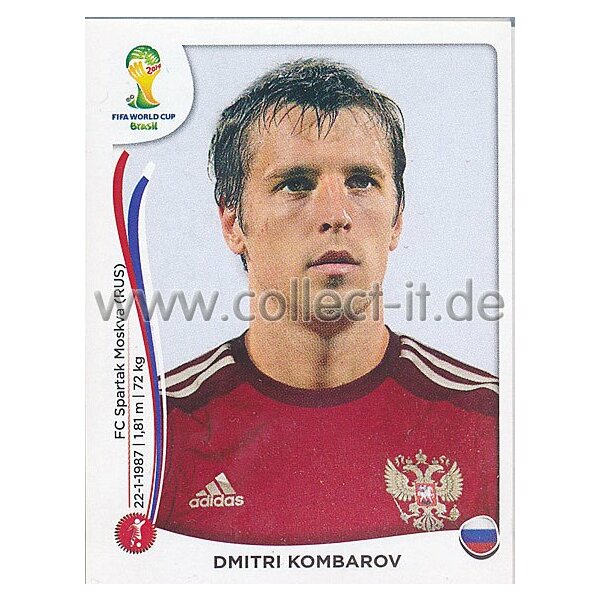 WM 2014 - Sticker 608 - Dmitri Kombarov