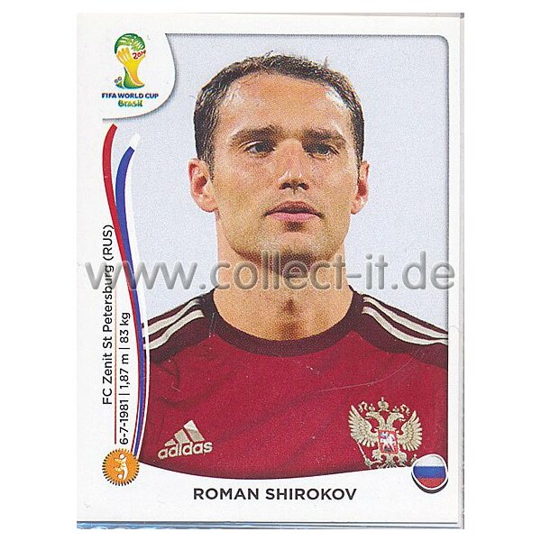 WM 2014 - Sticker 611 - Roman Shirokov