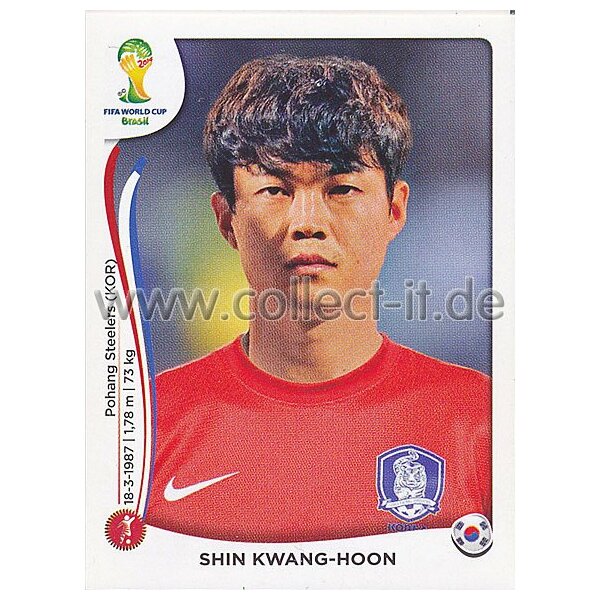 WM 2014 - Sticker 628 - Shin Kwang-Hoon