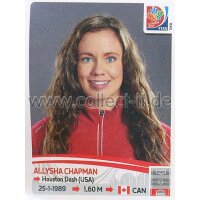 Frauen WM 2015 - Sticker 27 - Allysha Chapman - Kanada