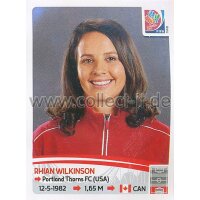 Frauen WM 2015 - Sticker 31 - Rhian Wilkinson - Kanada