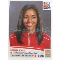 Frauen WM 2015 - Sticker 36 - Desiree Scott - Kanada