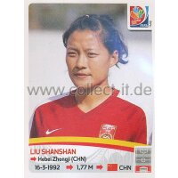 Frauen WM 2015 - Sticker 49 - Liu Shanshan - China