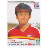 Frauen WM 2015 - Sticker 56 - Lou Jiahui - China