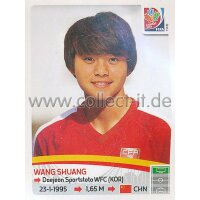 Frauen WM 2015 - Sticker 58 - Wang Shuang - China