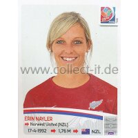 Frauen WM 2015 - Sticker 63 - Erin Nayler - Neuseeland