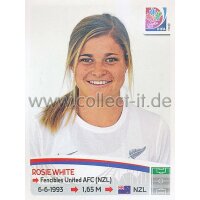 Frauen WM 2015 - Sticker 78 - Rosie White - Neuseeland