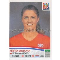 Frauen WM 2015 - Sticker 98 - Kirsten van de Ven -...