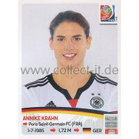 Frauen WM 2015 - Sticker 104 - Annike Krahn - Deutschland