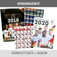 EM 2020 REWE + WM 2018 REWE Sammelkarten - je 1...