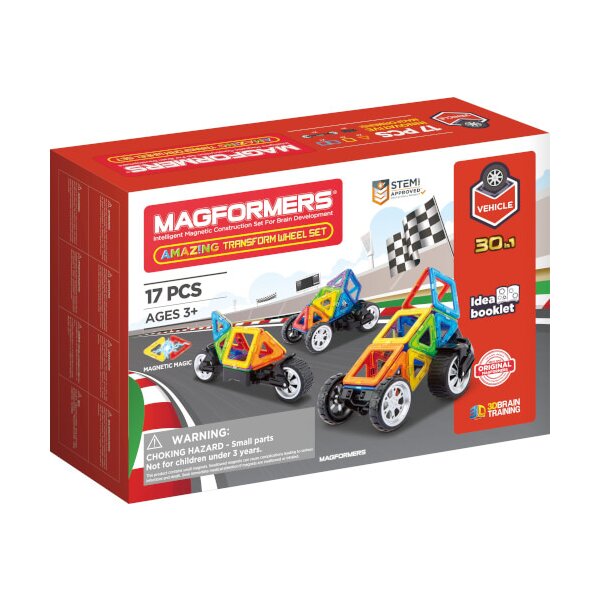 Magformers Amazing Transform Wheel Set 17 Teile