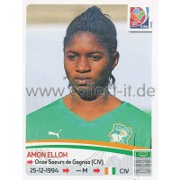 Frauen WM 2015 - Sticker 132 - Amon Elloh -...