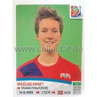 Frauen WM 2015 - Sticker 151 - Ida Elise Enget - Norwegen