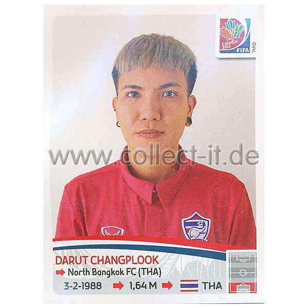 Frauen WM 2015 - Sticker 159 - Darut Changplook - Thailand