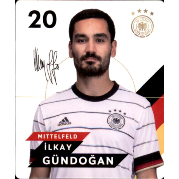 Karte 20 - Ilkay Gündogan - EM 2020 REWE