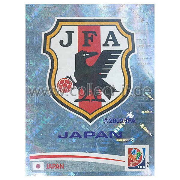 Frauen WM 2015 - Sticker 175 - Wappen - Japan