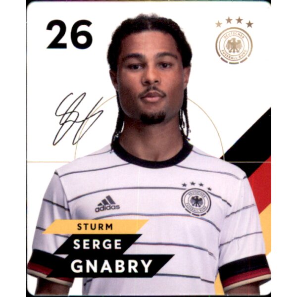 Karte 26 - Serge Gnabry - EM 2020 REWE