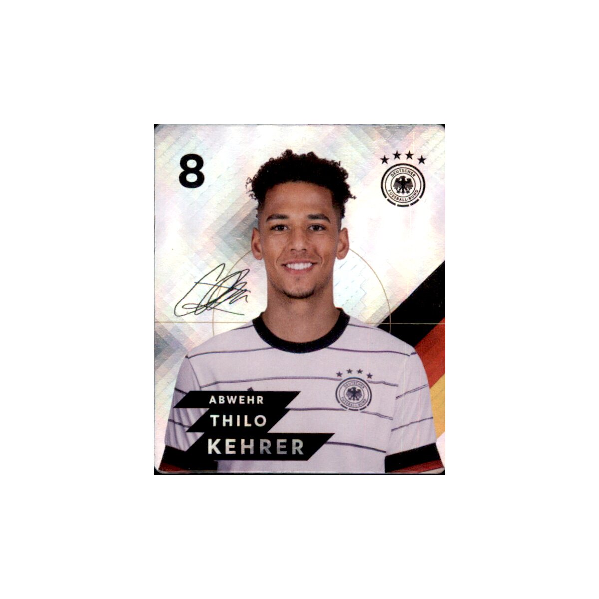 GLITZER Karte 8 - Thilo Kehrer - EM 2020 REWE, 2,99