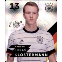 GLITZER Karte 13 - Lukas Klostermann - EM 2020 REWE