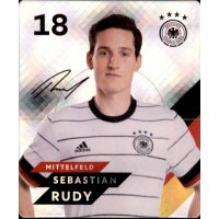 GLITZER Karte 18 - Sebastian Rudy - EM 2020 REWE