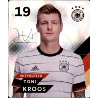 GLITZER Karte 19 - Toni Kroos - EM 2020 REWE