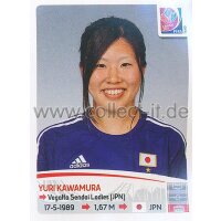 Frauen WM 2015 - Sticker 181 - Yuri Kawamura - Japan