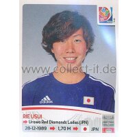 Frauen WM 2015 - Sticker 184 - Rie Usui - Japan