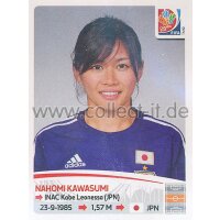 Frauen WM 2015 - Sticker 185 - Nahomi Kawasumi - Japan