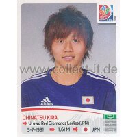 Frauen WM 2015 - Sticker 191 - Chinatsu Kira - Japan