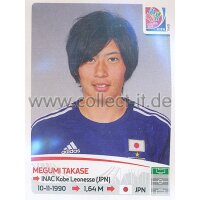 Frauen WM 2015 - Sticker 193 - Megumi Takase - Japan