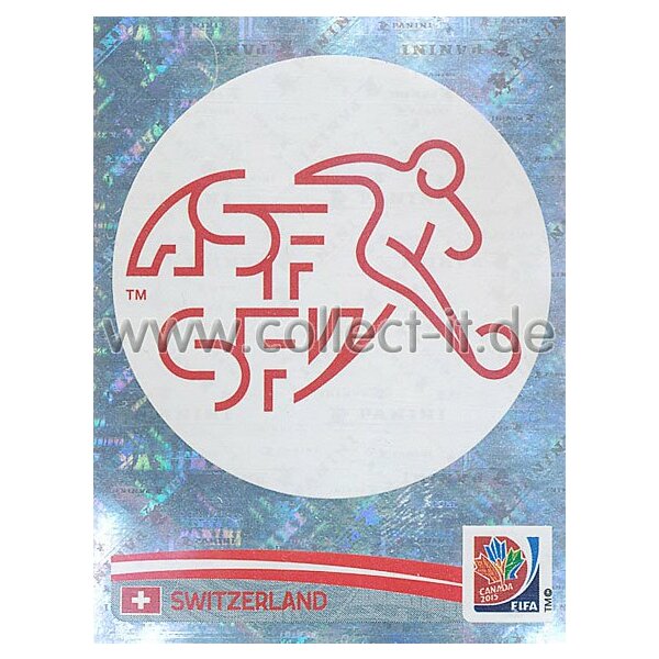 Frauen WM 2015 - Sticker 194 - Wappen - Schweiz