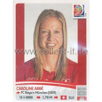 Frauen WM 2015 - Sticker 197 - Caroline Abbe - Schweiz